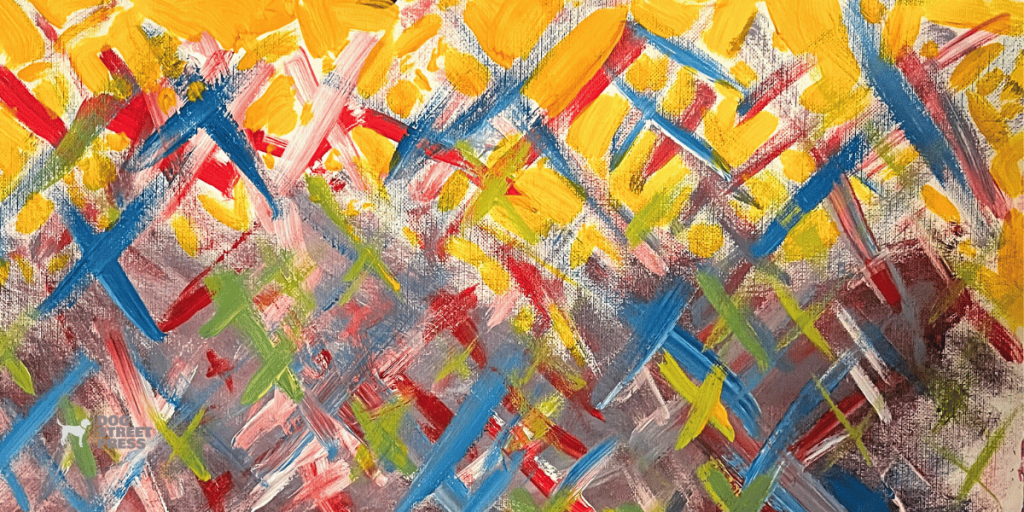 abstract colorful x forms arlo gust