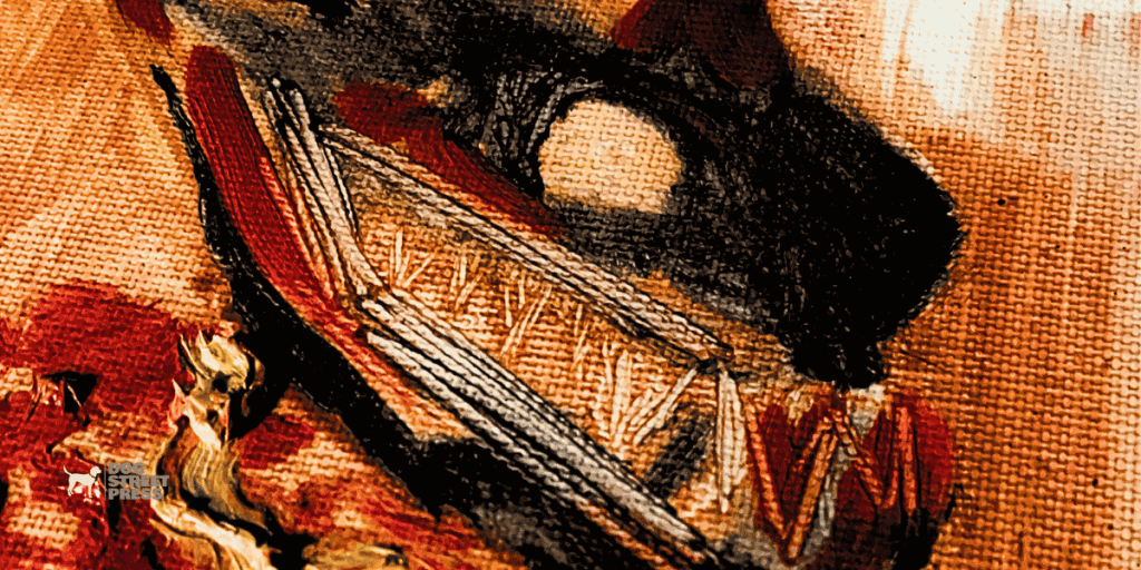 impressionist demon red black arlo gust