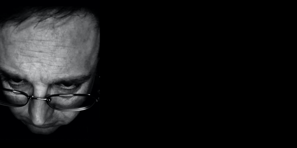 black white artist photo
